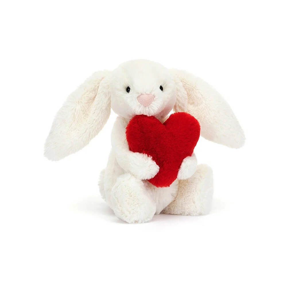 Jellycat Bashful Red Love Heart Bunny � Small